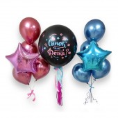 Шар на гендер пати мальчик или девочка - Товары для гендер пати в Тольятти - яркий способ узнать пол ребенка сюрпризом